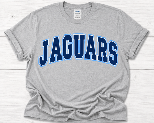 Jaguars Arched Mascot