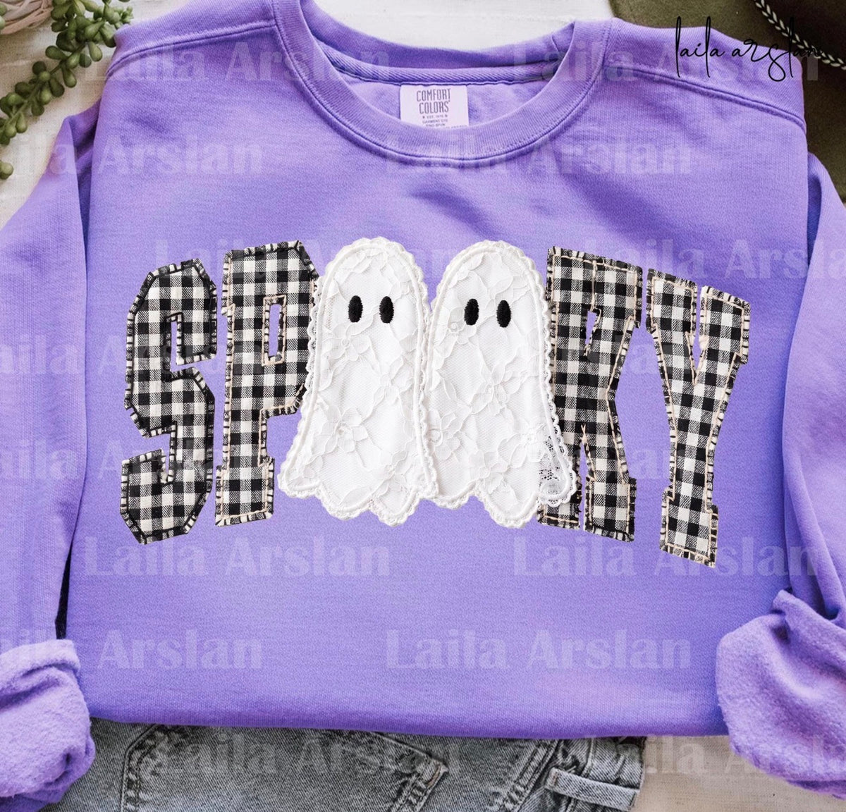 Spooky Faux Appliqué