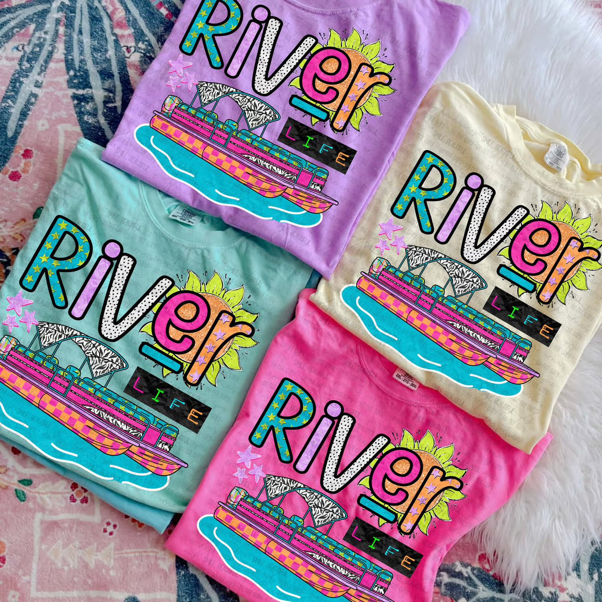 River Life w/ Pontoon Boat