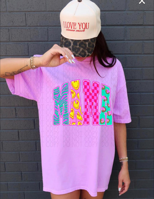 Mama Funky Letters