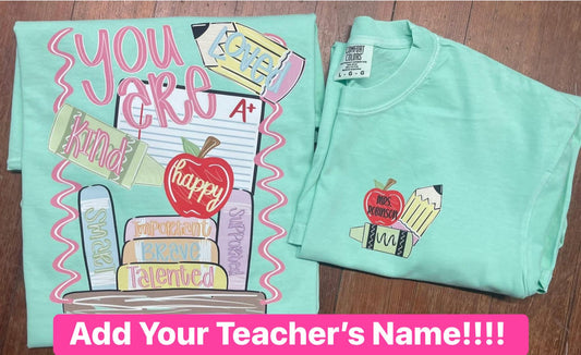 You Are Teacher (Front/Back)