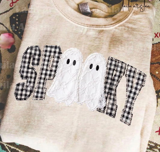 Spooky Faux Appliqué