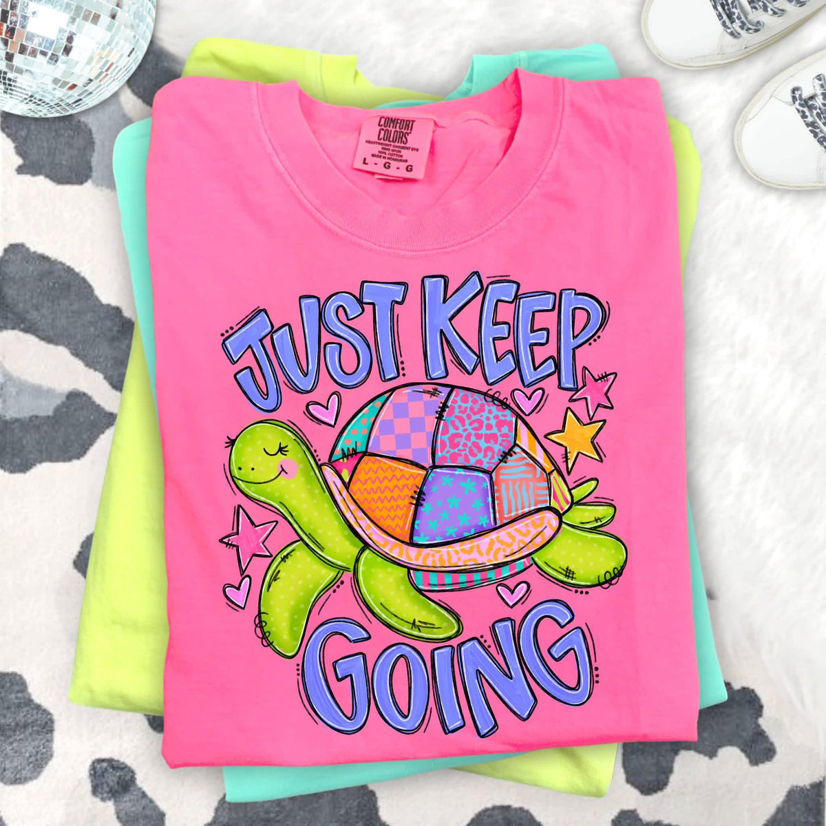 Just Keep Going (Patchwork Turtle)