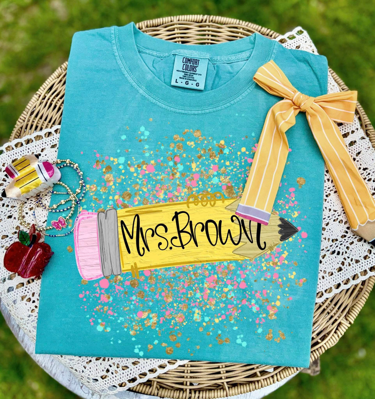 Pencil Paint Splatter (Back to School)