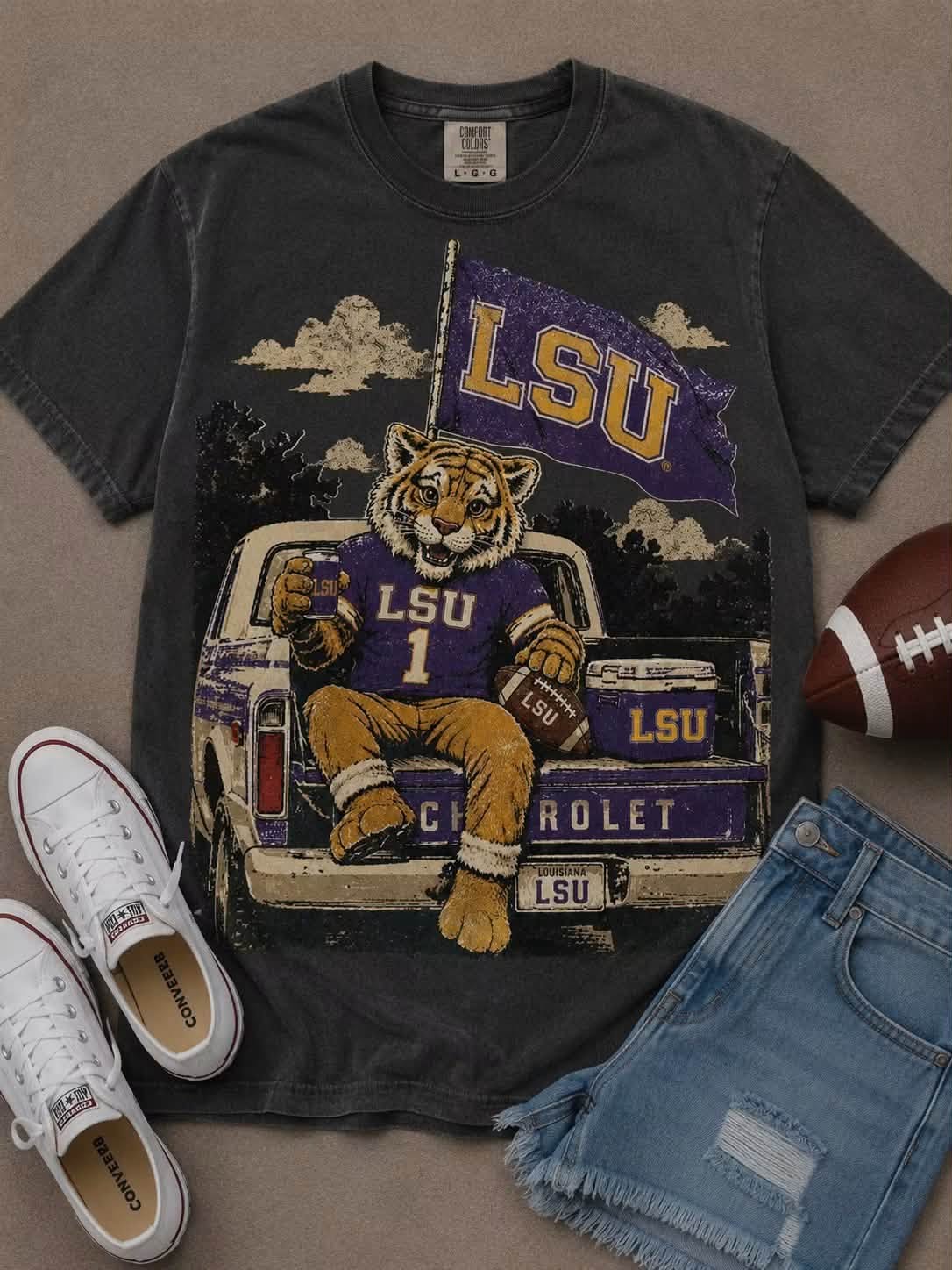 Vintage LSU Tailgate (Youth)