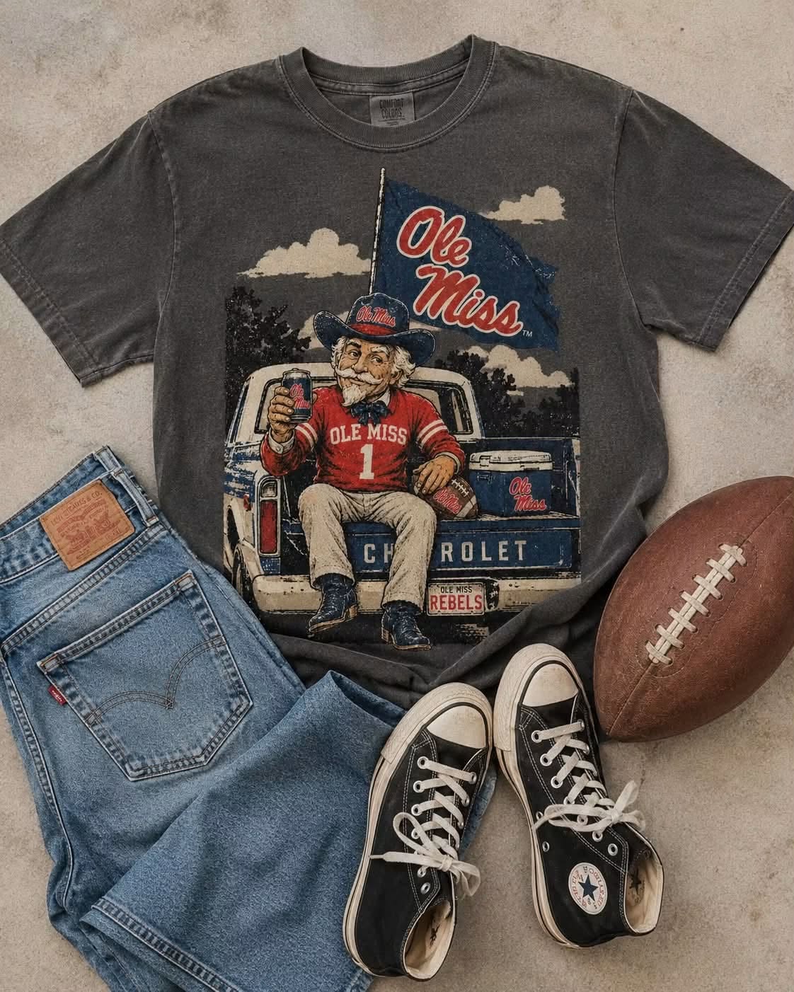 Vintage Ole Miss Tailgate