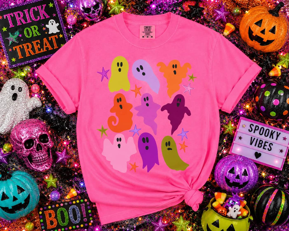 Neon Ghost Collage