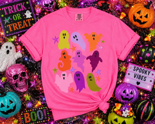 Neon Ghost Collage