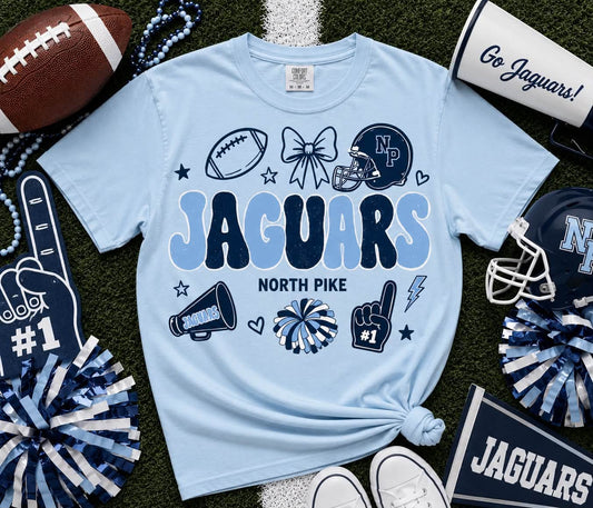 Jaguars Football/Cheer Collage