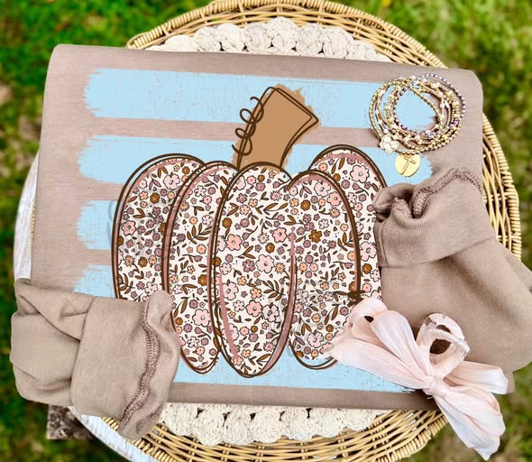Floral Pumpkin
