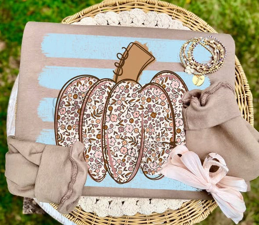Floral Pumpkin