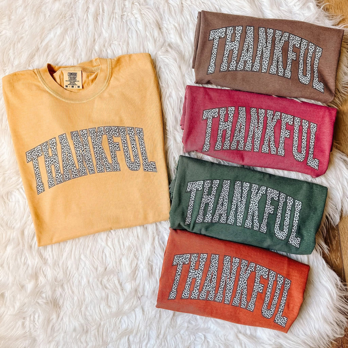 Thankful Leopard Print (Youth)