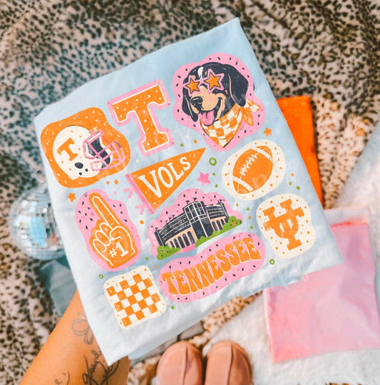 Vols Doodle Collage