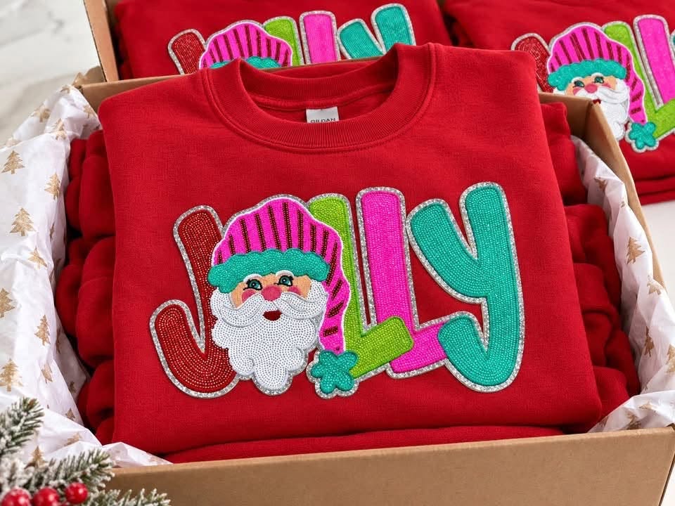 Jolly Sequin Patch
