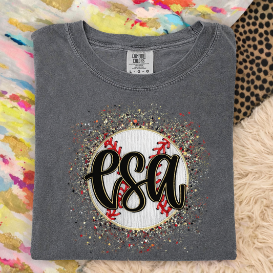 ESA Baseball Splatter