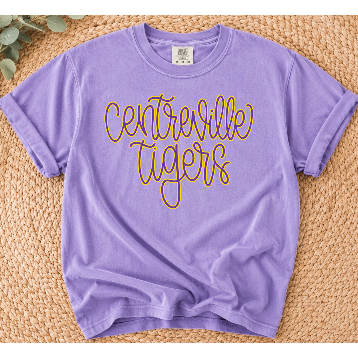 Centreville Tigers Cutesy Cursive