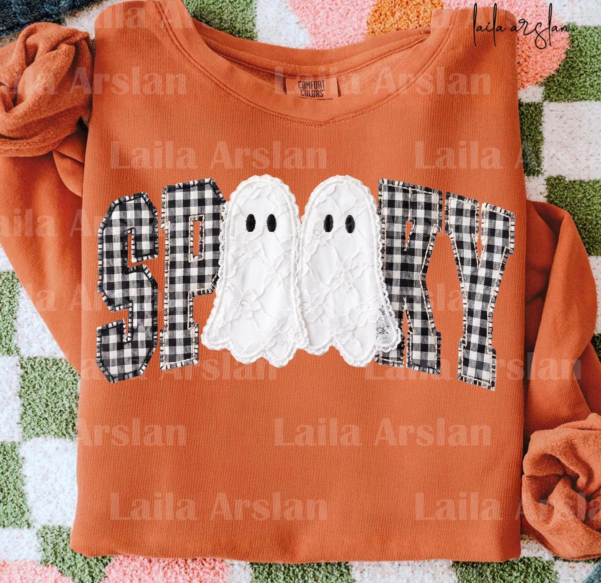 Spooky Faux Appliqué