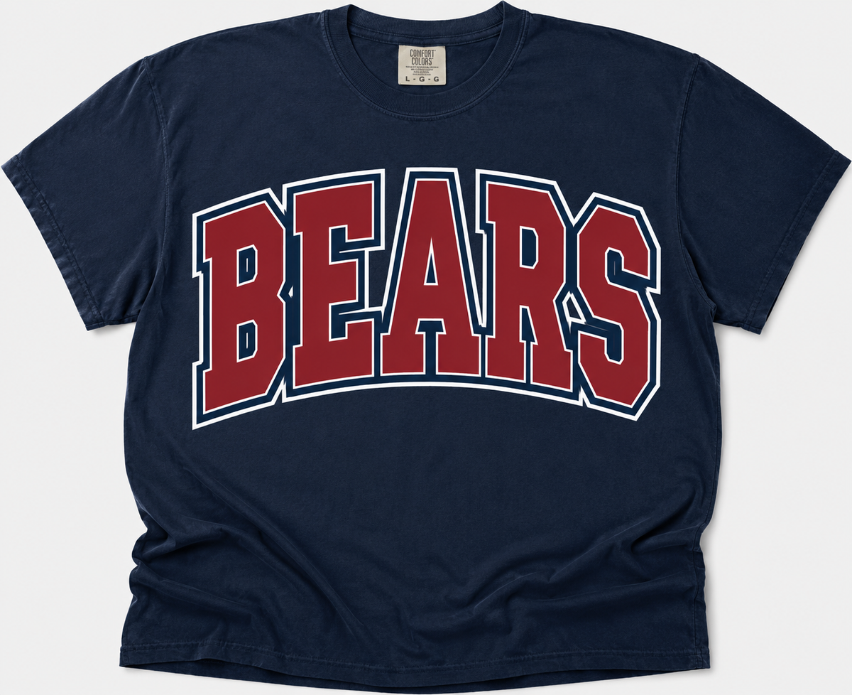 Bears Arched Mascot