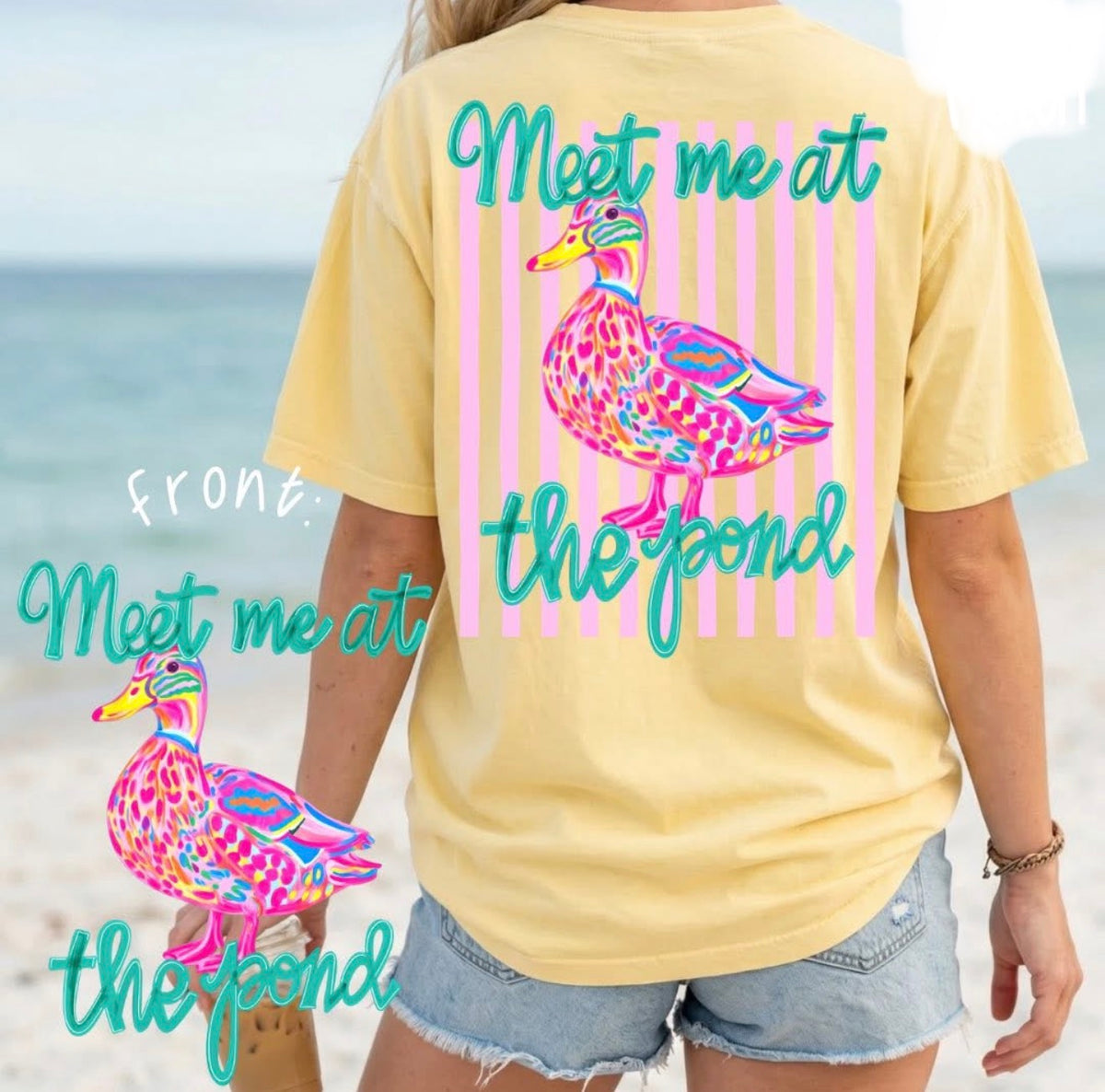 Meet Me At The Pond Duck