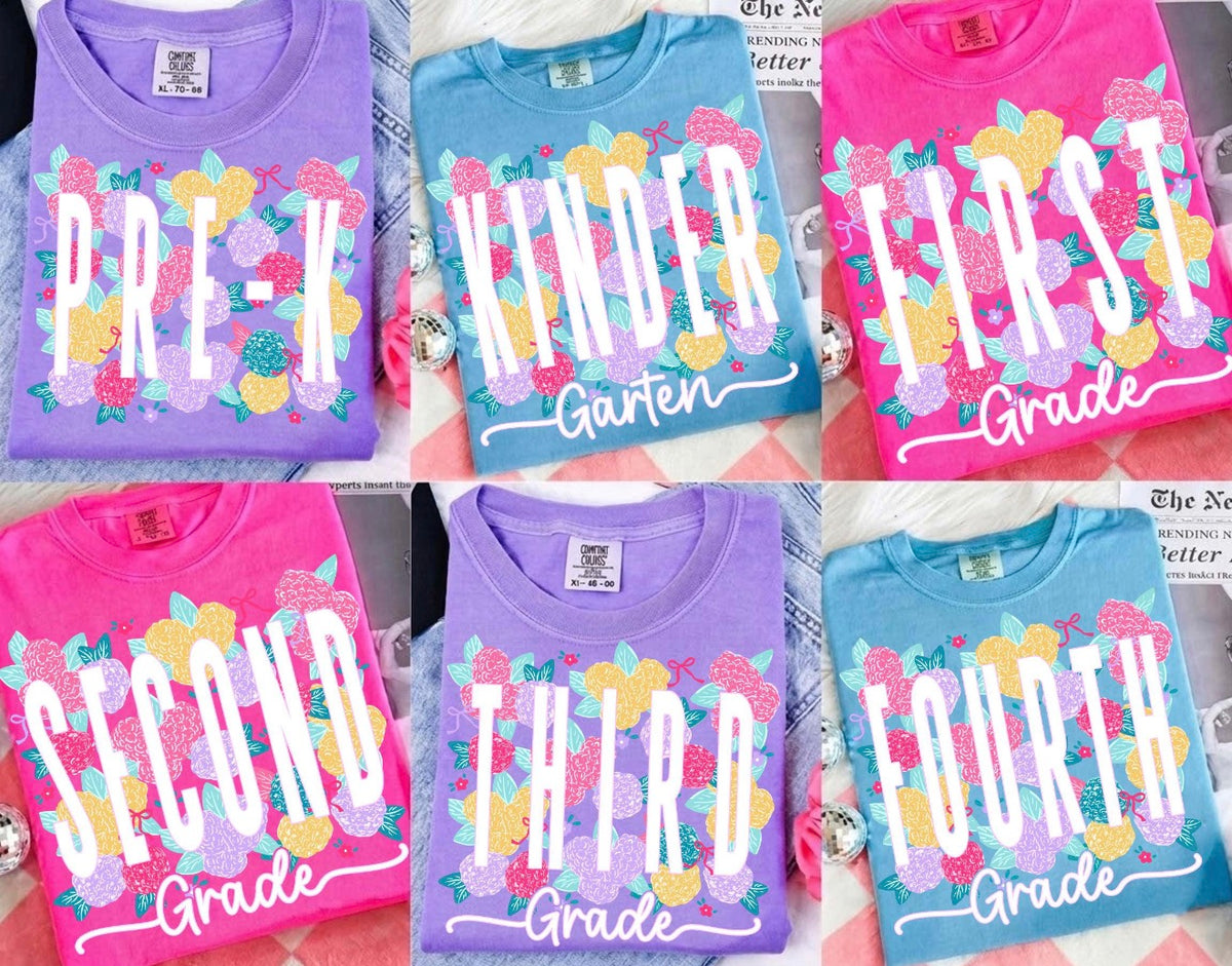 Neon Floral Grade Bundle