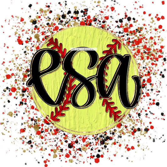 ESA Softball Splatter