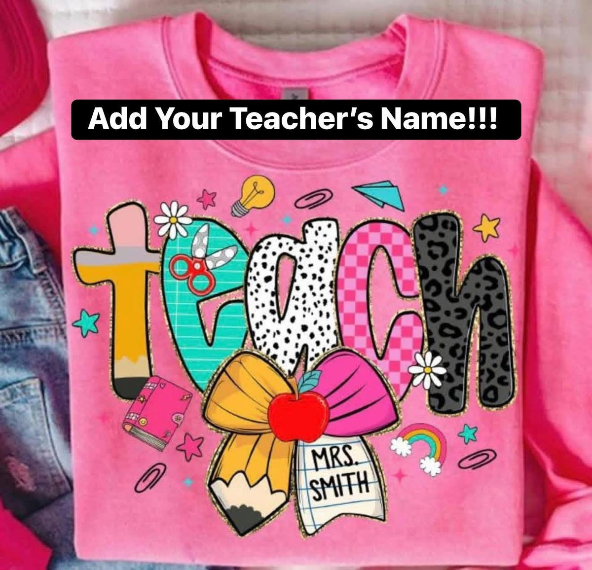 Custom Teacher Bow