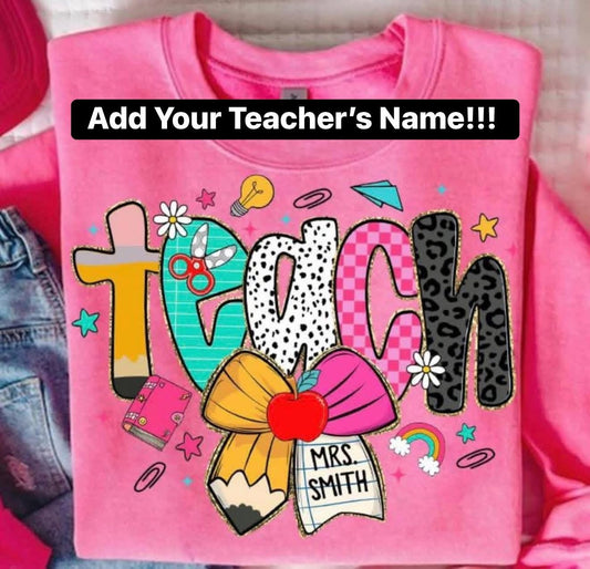 Custom Teacher Bow