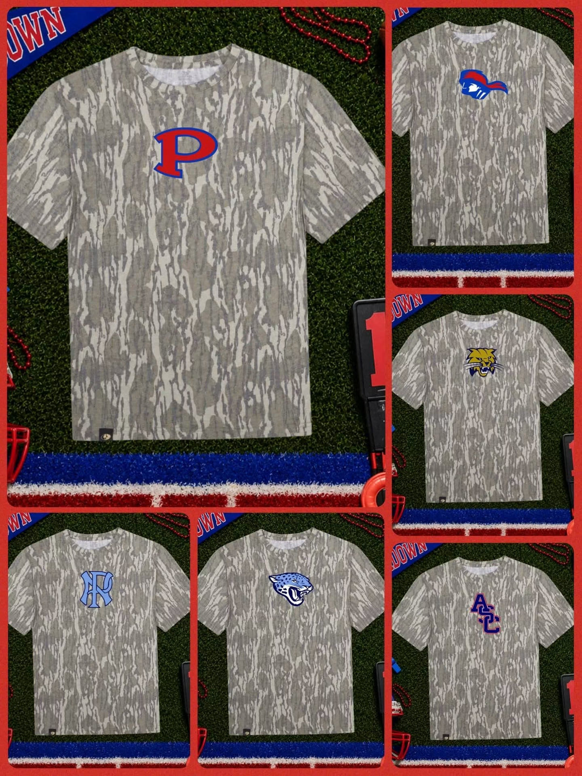 Mossy Oak Camo Chest Mascots