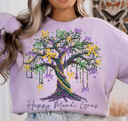Happy Mardi Gras Tree
