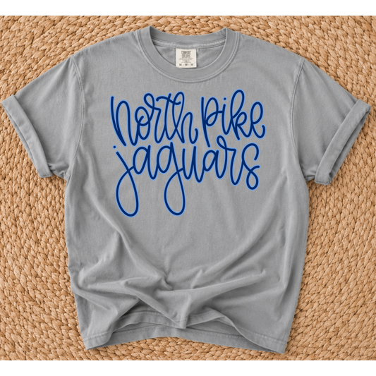 North Pike Jaguars Cutesy Cursive