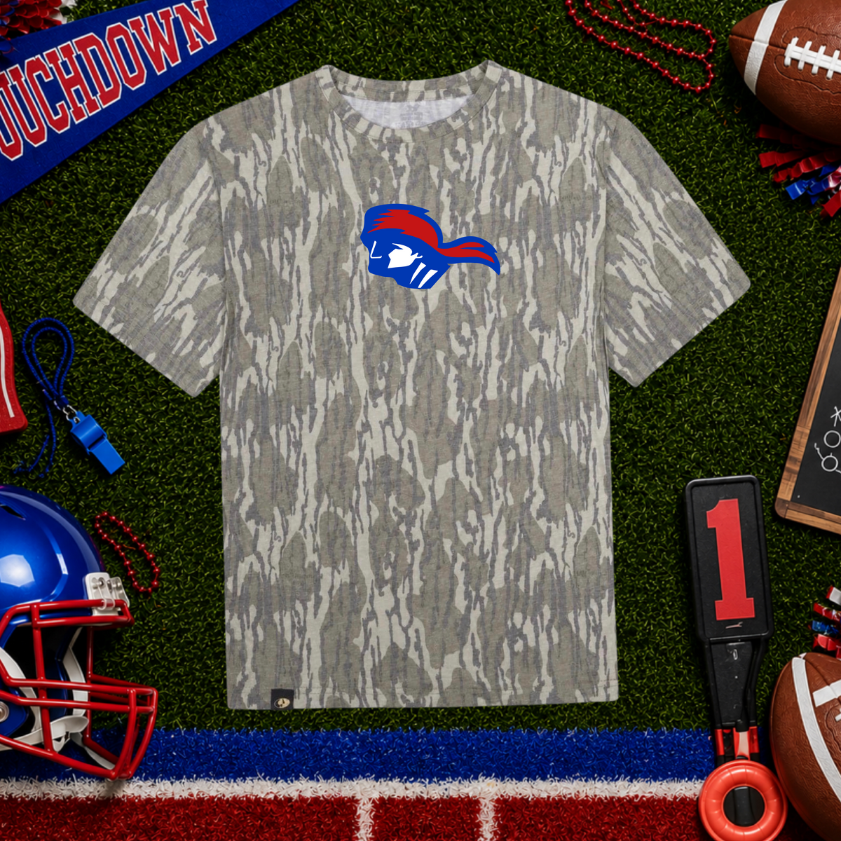 Mossy Oak Camo Chest Mascots