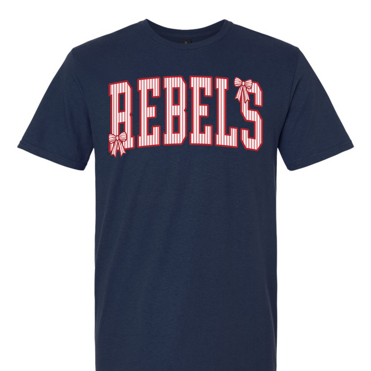 Rebels Seersucker w/ Bows (Youth)
