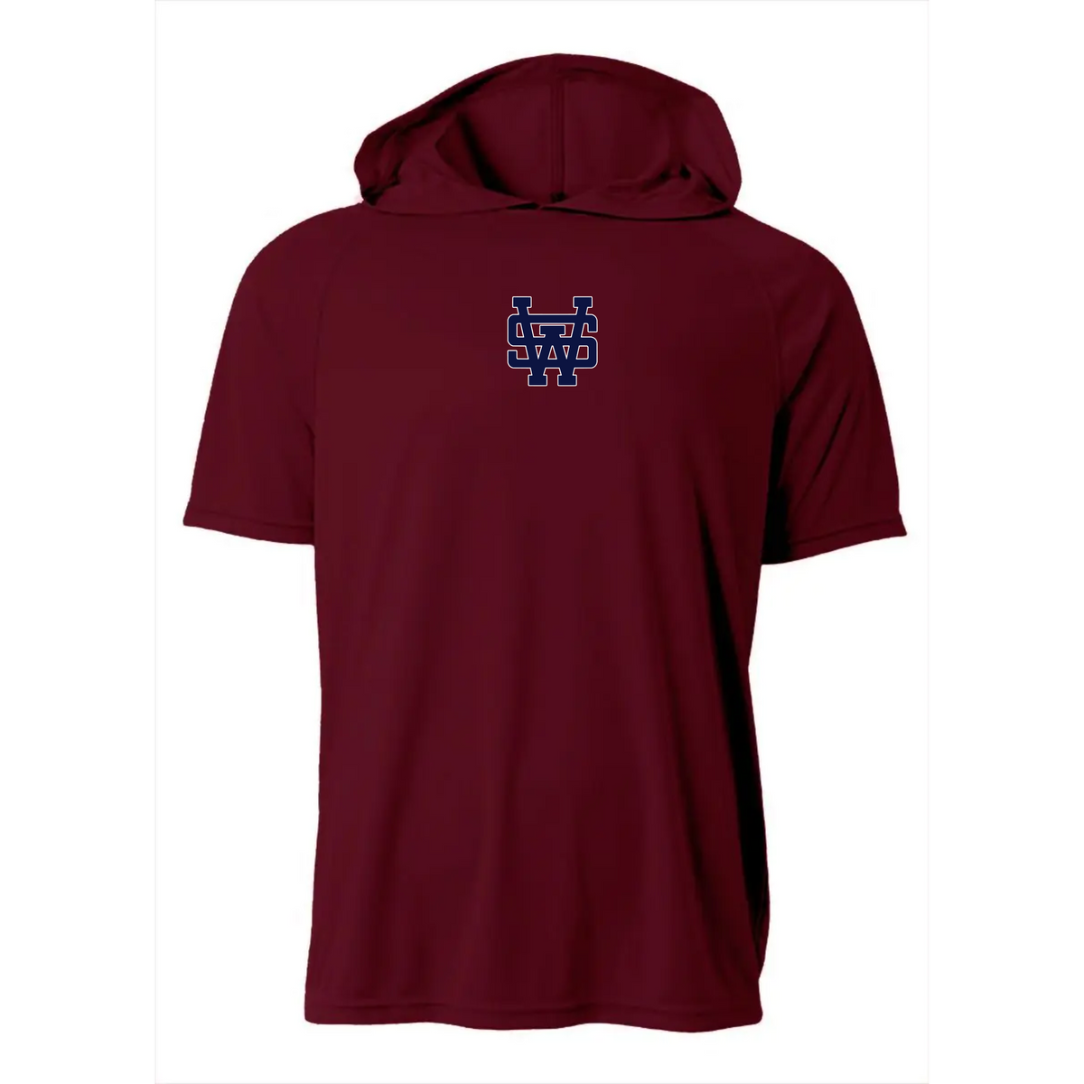 A4 Drifit Short Sleeve Hoodie