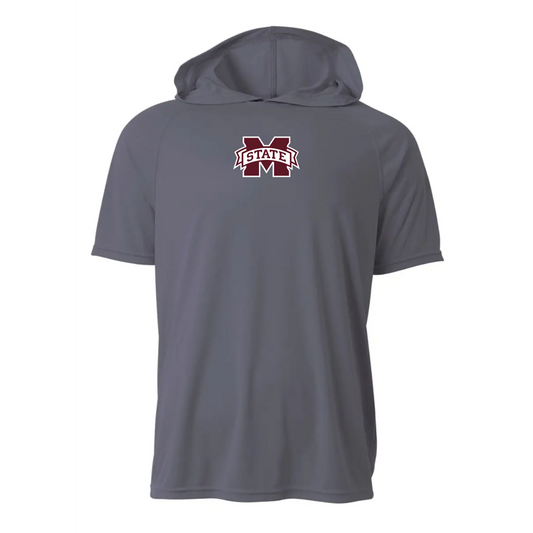 A4 Drifit Short Sleeve Hoodie